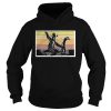 Bigfoot Riding Loch Ness Monster Vintage shirt