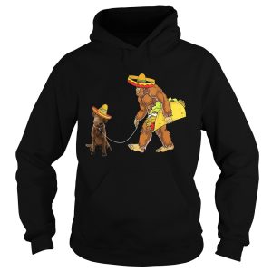 Bigfoot taco chesapeake bay retriever dog shirt 1