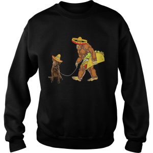 Bigfoot taco chesapeake bay retriever dog shirt