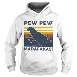 Bird pew pew madafakas vintage retro shirt