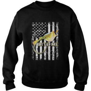 Bite me fish American shirt 2