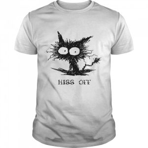 Black Cat hiss off shirt 1