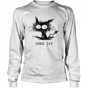 Black Cat hiss off shirt 3