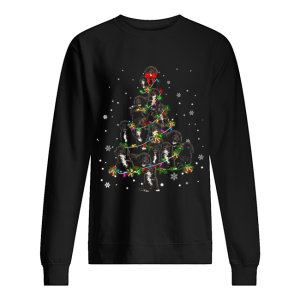 Black Cockapoo Christmas Tree T-Shirt