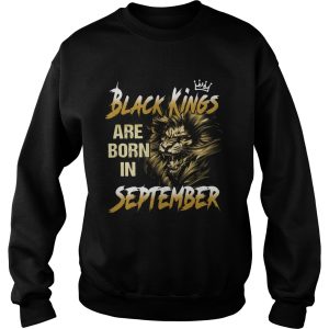 Black Kings Are Born In September shirt 2