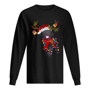 Black Labrador Retriever Gorgeous Reindeer Crewneck shirt 1