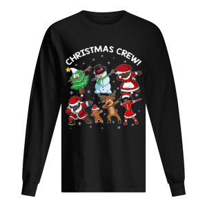 Black Santa Claus African American Christmas Crew Gift shirt 1