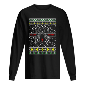 Black Widow Logo Widow Ugly Christmas shirt 1