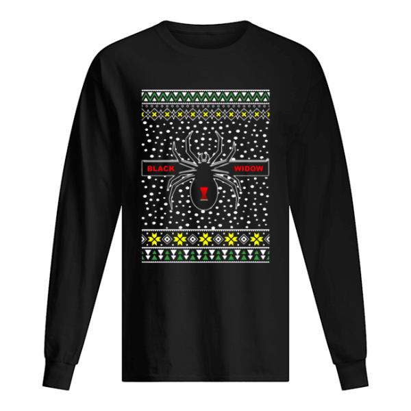 Black Widow Logo Widow Ugly Christmas shirt