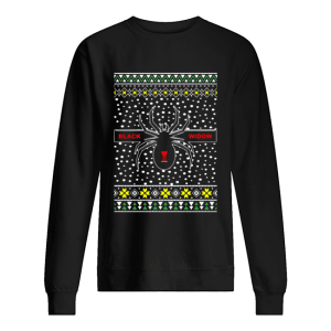 Black Widow Logo Widow Ugly Christmas shirt 2