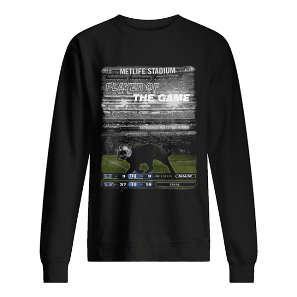 Black cat Metlife stadium player of the game Dallas Cowboys shirt