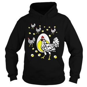 Black hens white eggs shirt 1