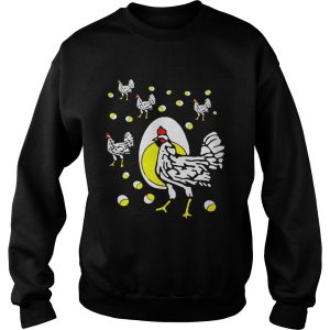 Black hens white eggs shirt 2