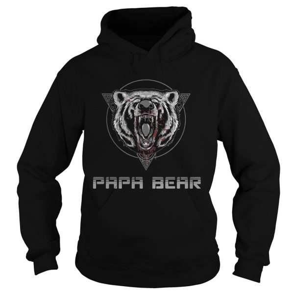 Black papa bear classic shirt