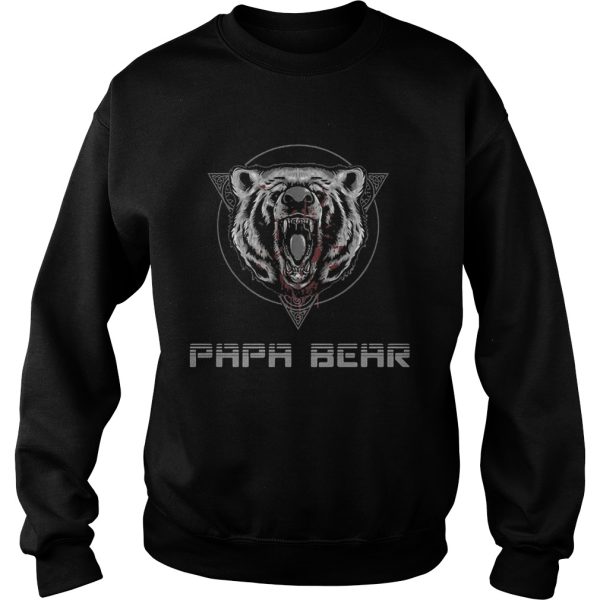 Black papa bear classic shirt