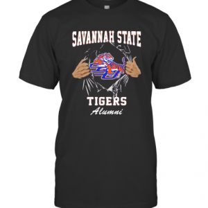 Blood Inside Savannah State Tigers Alumni T-Shirt