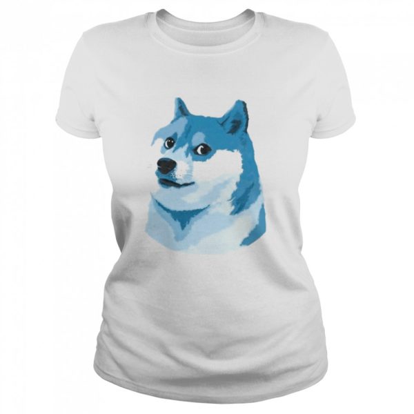 Blue Dog Blue Dogecoin Elon Musk Twitter Barstool Sports Store T-Shirt