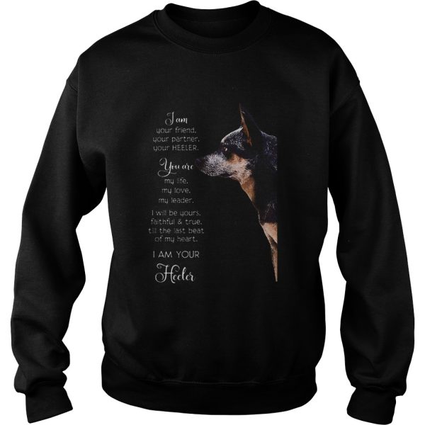 Blue Heelers i am your friend your partner your heeler shirt L