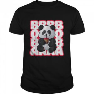 Boba Bubble Tea Drink Cute Kawaii Panda Bear Shirt 1