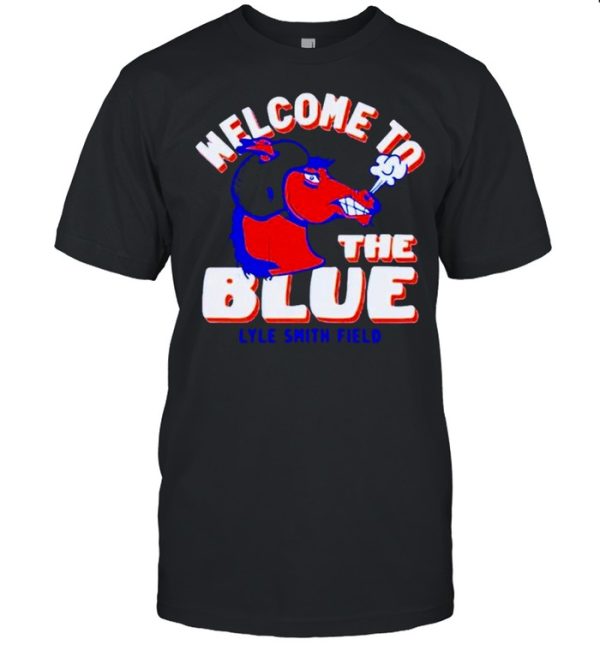 Boise State Broncos welcome to the blue lyte smith field shirt