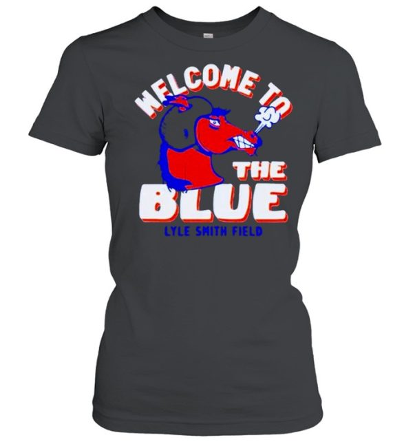 Boise State Broncos welcome to the blue lyte smith field shirt