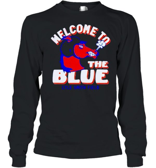 Boise State Broncos welcome to the blue lyte smith field shirt