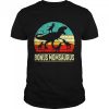 Bonus Mom Dinosaur T Rex Bonus Momsaurus 4 Family Shirt