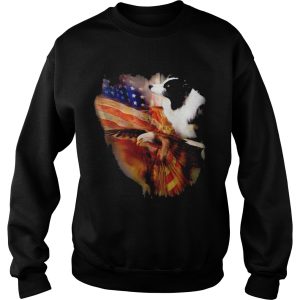 Border Collie American Wings Independence Day shirt 2