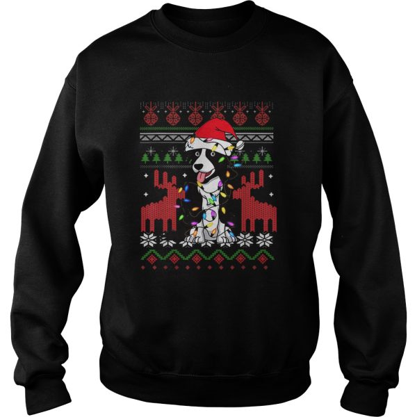 Border Collie Ugly Christmas shirt