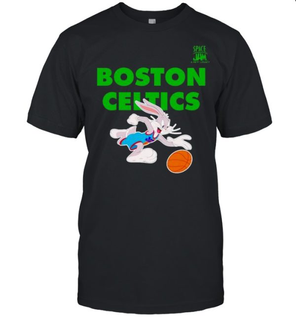 Boston Celtics Space Jam 2 Slam shirt