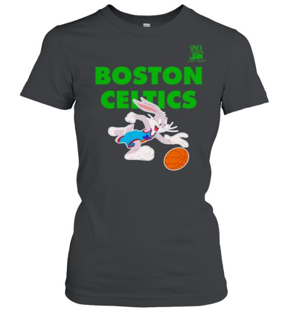 Boston Celtics Space Jam 2 Slam shirt