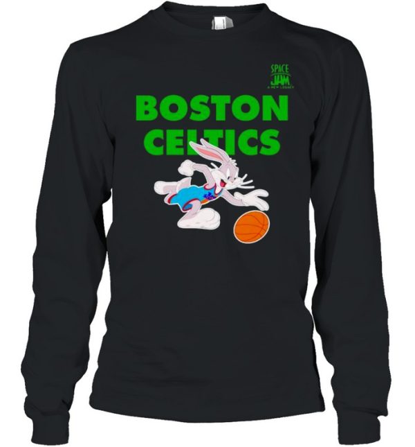 Boston Celtics Space Jam 2 Slam shirt