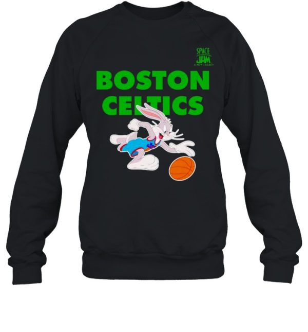 Boston Celtics Space Jam 2 Slam shirt