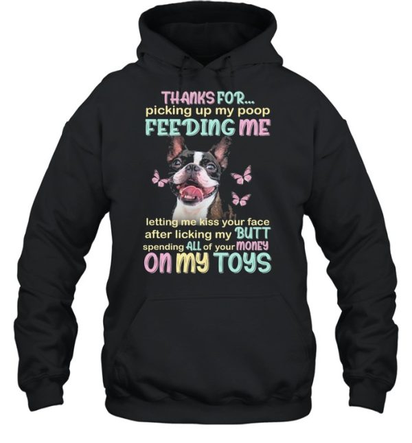 Boston terrier thanks for boston terrier lover Classic shirt