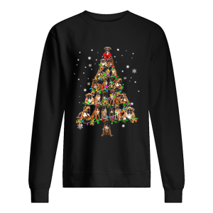 Boxer Christmas Tree Xmas shirt 2