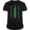 Boys ThreeLeaf Clover TieSuspenders St Patricks Day shirt