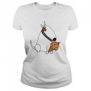 Bull Terrier Dog Eating Ice Cream Shirt 2