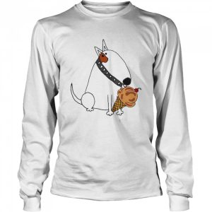 Bull Terrier Dog Eating Ice Cream Shirt 3