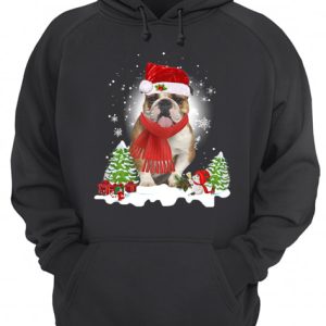 Bulldog Santa Clause Christmas shirt 3