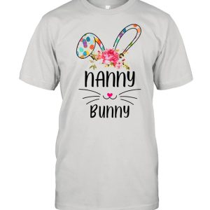 Bunny Floral Happy Easter Day Shirt