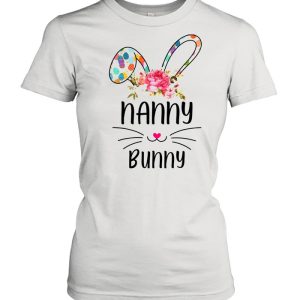 Bunny Floral Happy Easter Day Shirt 2