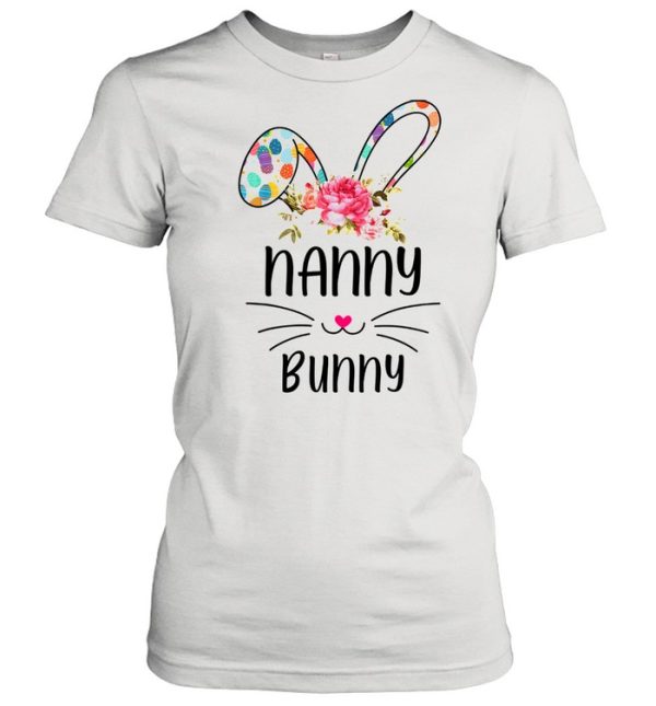 Bunny Floral Happy Easter Day Shirt