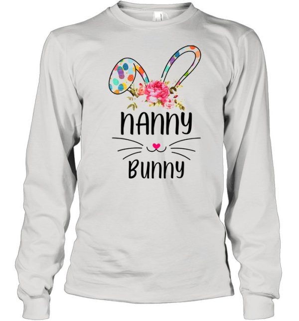 Bunny Floral Happy Easter Day Shirt