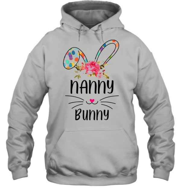 Bunny Floral Happy Easter Day Shirt