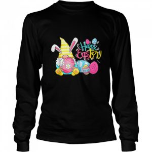 Bunny Gnome Rabbit Eggs Hunting Happy Easter Day Funny T Shirt 3