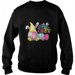 Bunny Gnome Rabbit Eggs Hunting Happy Easter Day Funny T Shirt 4