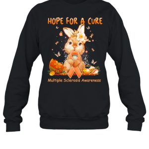 Bunny Hope For A Cure Multiple Sclerosis Awareness Happy Easter 2021 shirt 4