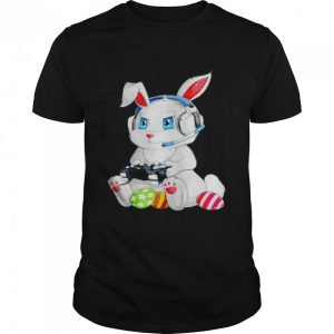 Bunny gamer happy Easter shirt 1