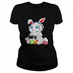 Bunny gamer happy Easter shirt 2