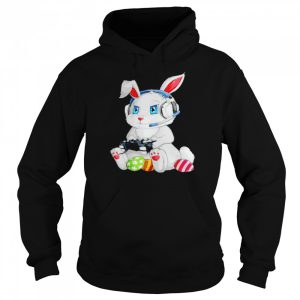 Bunny gamer happy Easter shirt 5